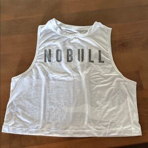 NOBULL White Sleeveless Top